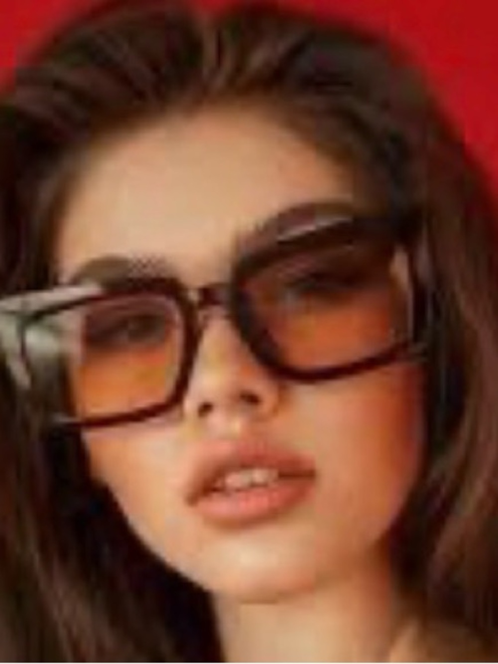Women's Black Sunglasses with Gradient Lenses